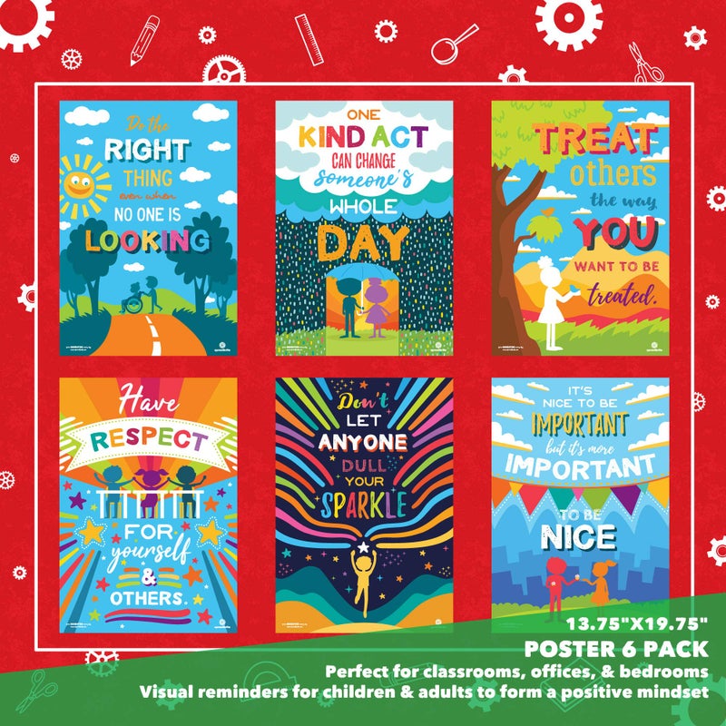 Sproutbrite Classroom Banner Decorations and Poster Bulletin Board Set - Choose to be - Image 2